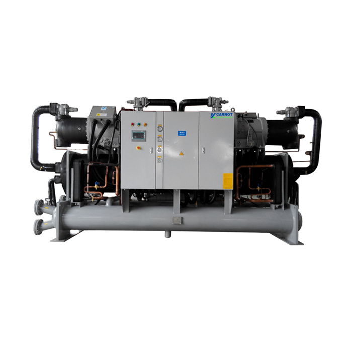 鞍山水產(chǎn)冷水機(jī),鞍山工業(yè)制冷機(jī),水冷螺桿式冷水機(jī)組-雙機(jī)